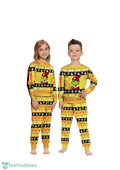 MLB Grinch Pittsburgh Pirates MLB Custom Name Christmas Knitting Pattern Matching Family Pajamas Set