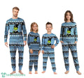 MLB Grinch Utah Hockey Club Custom Name Christmas Knitting Pattern Matching Family Pajamas Set