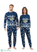 Nashville Predators Christmas Pattern Family Matching Pajamas Sets Best Gift For Christmas