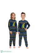 NBA Grinch Denver Nuggets Custom Name Christmas Knitting Pattern Matching Family Pajamas Set