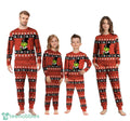 NBA Grinch Toronto Raptors Custom Name Christmas Knitting Pattern Matching Family Pajamas Set