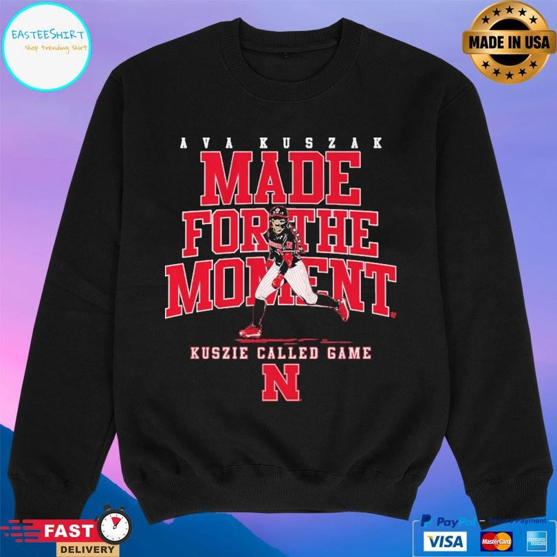 Nebraska Softball Ava Kuszak Made For The Moment T-Shirts