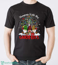 New Funny Christmas Gnome Hanging With My Gnomies Xmas Men Women T Shirts