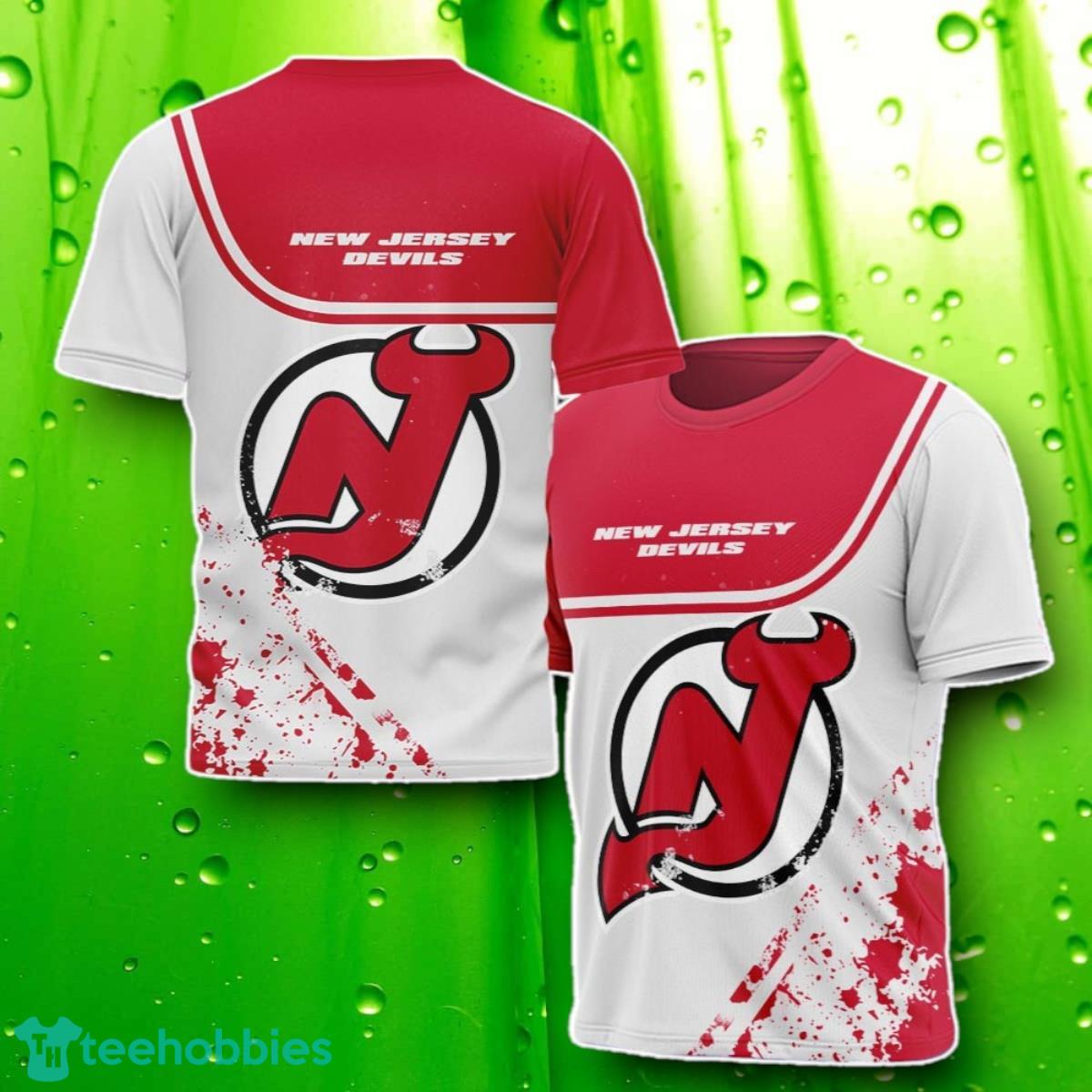 New Jersey Devils 3D T-Shirt Stylish Gifts For Men And Women