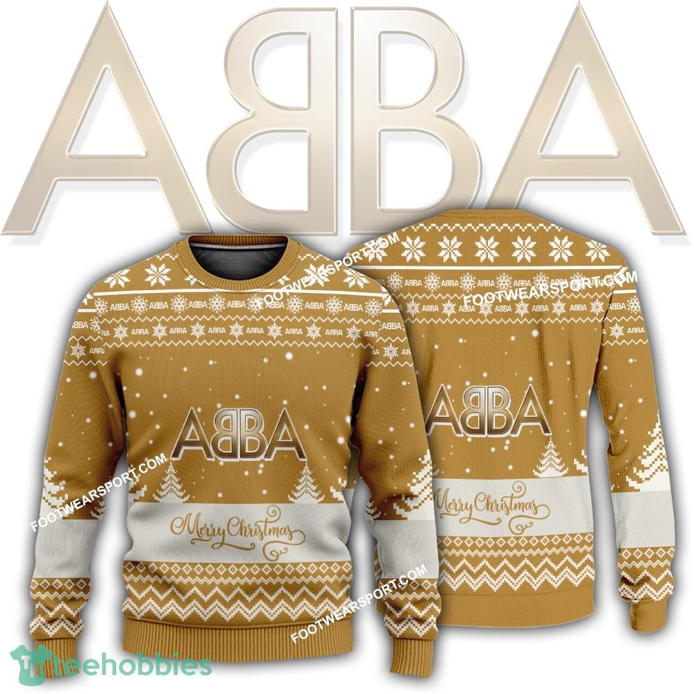 New Logo ABBA Band Festive Ugly Xmas Sweater Gift For Adult