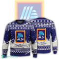 New Logo Aldi Gift Ugly Xmas Sweater Gift Holidays