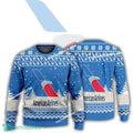 New Logo American Airline Festivity Knitted Christmas Sweater Gift Holidays