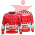 New Logo Aramark Wintertime Knitted Xmas 3D Sweater Gift For Adult
