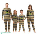 NHL Grinch Anaheim Ducks Custom Name Christmas Knitting Pattern Matching Family Pajamas Set