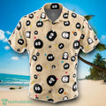No Name And Soot Pattern Spirited Away Men’s Short Sleeve Button Up Hawaiian Shirt Impressive Gift