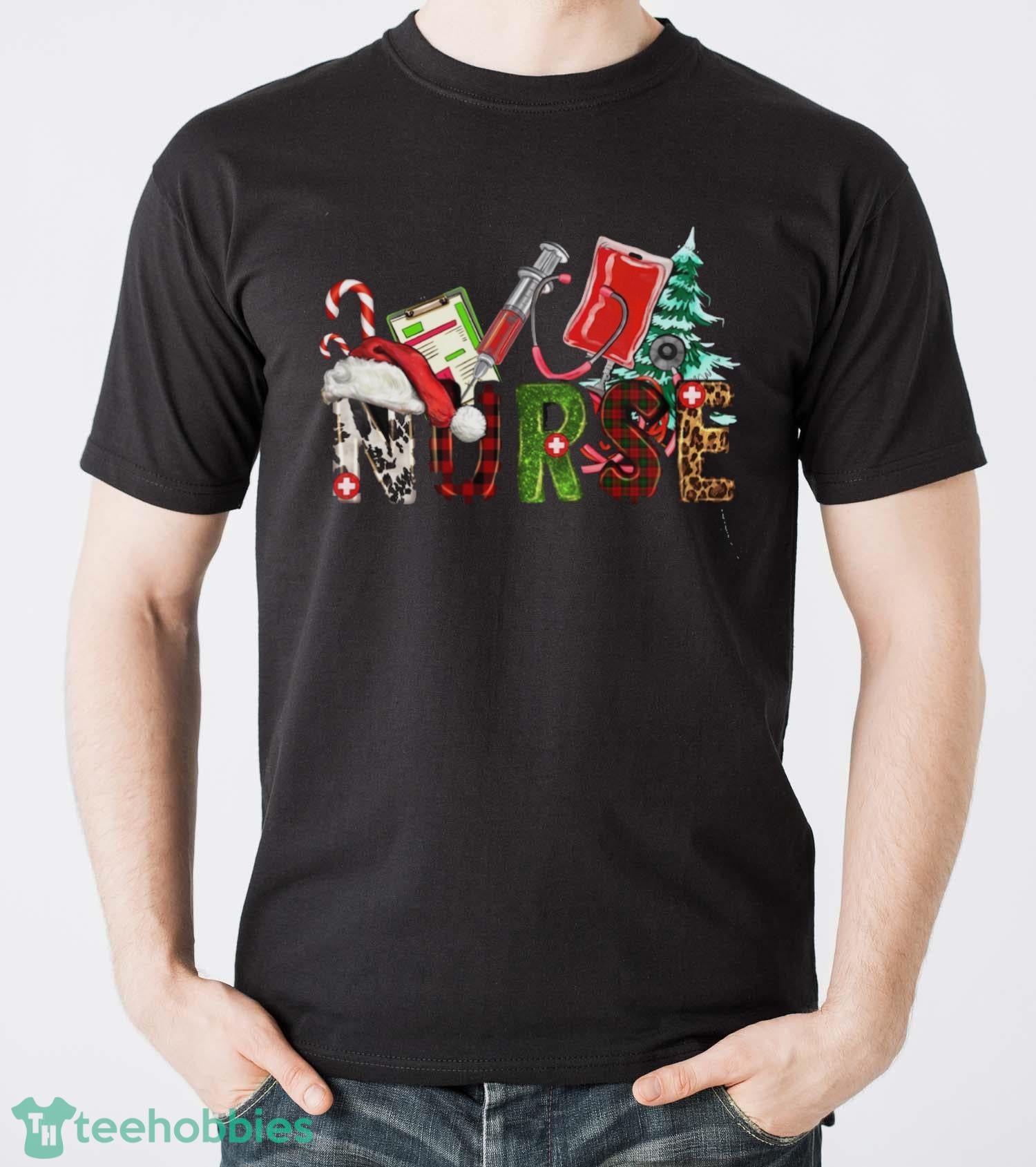 Nurse Christmas Shirt, Nursing School Christmas T-Shirt