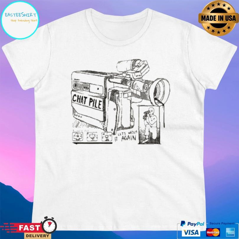 Evil Greed Chat Pile Camcorder Shirt