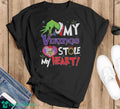 Grinch Hand My Minnesota Vikings Stole My Heart Football 2024 Shirt