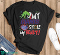 Grinch Hand My New York Giants Stole My Heart Football 2024 Shirt