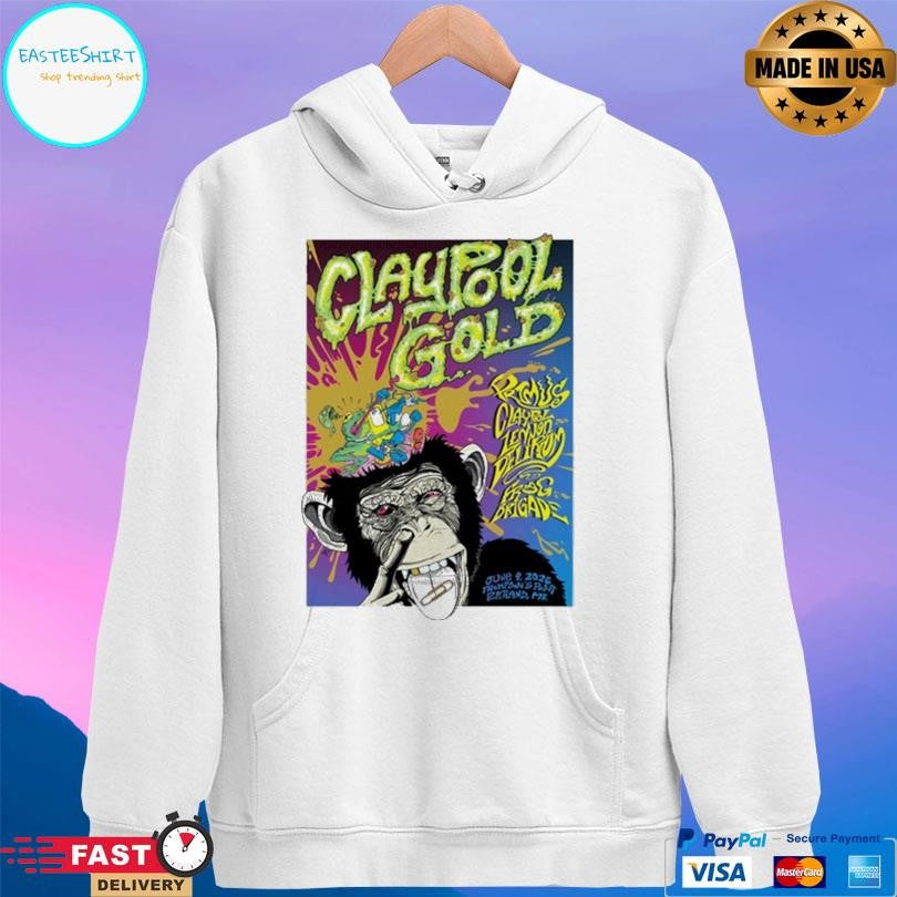 Primus Portland Me 6 9 2026 Claypool Gold Tour Shirt
