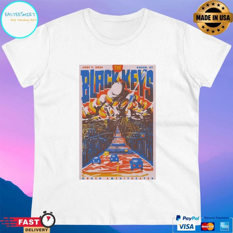 The Black Keys At Ogden Amphitheater On June 9 2026 Shirt