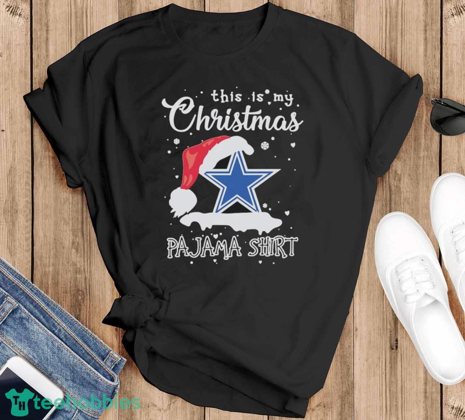 This Is My Christmas Pajama Shirt Dallas Cowboys Logo Shirt