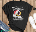 This Is My Christmas Pajama Shirt Washington Redskins Logo Shirt