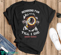 Original Blood Inside Me Washington Redskins Fan Till I Die 1932-2023 T-Shirt
