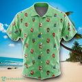 Original Final Fantasy Pattern Men’s Short Sleeve Button Up Hawaiian Shirt Impressive Gift