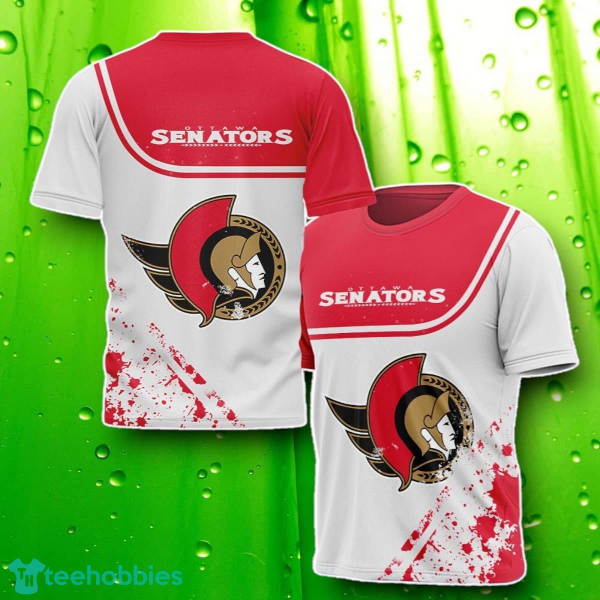 Ottawa Senators 3D T-Shirt Stylish Gifts For Men And Women