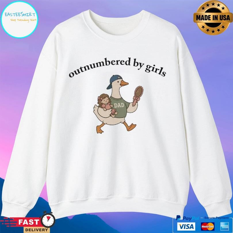 Outnumbered By Girls Shirt
