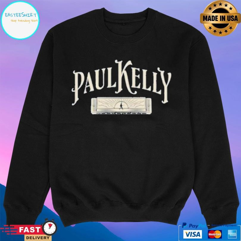 Paul Kelly Harmonica Petrol Shirt