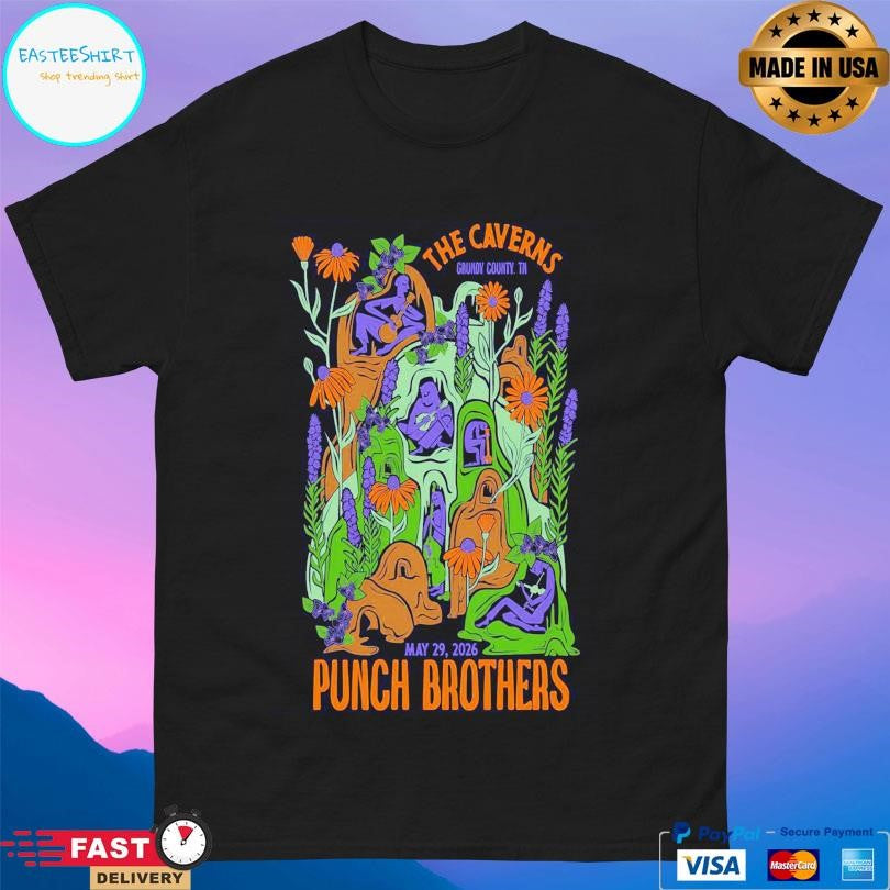 Punch Brothers May 29 2026 In Pelham Tn T-Shirts