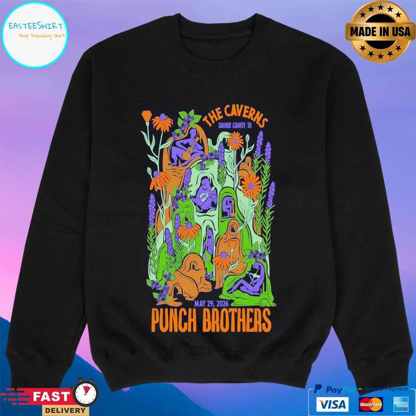 Punch Brothers May 29 2026 In Pelham Tn T-Shirts