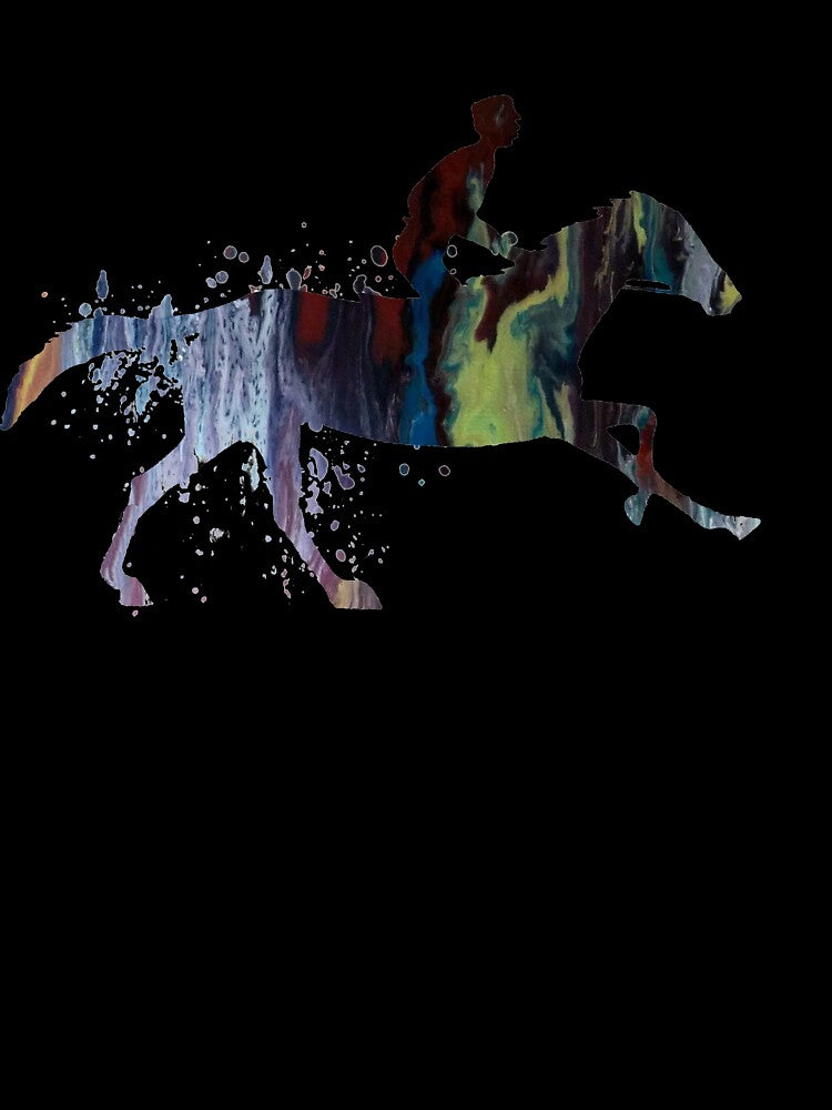Watercolor horse by TheJollyMarten