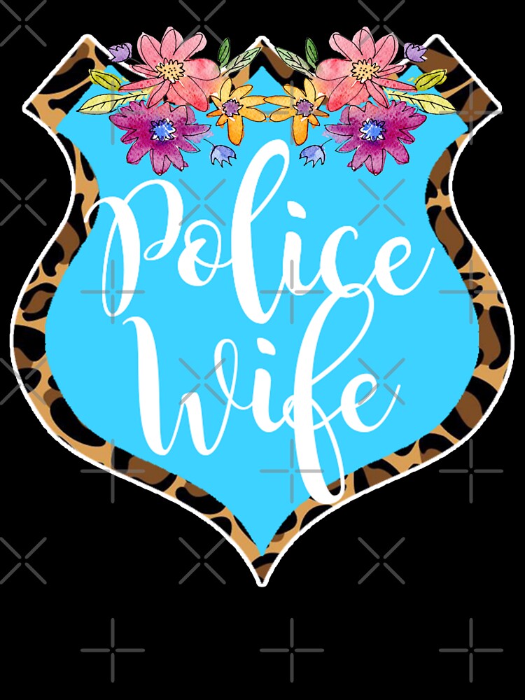Police officer's wife police wife cute badge by tiffanator606
