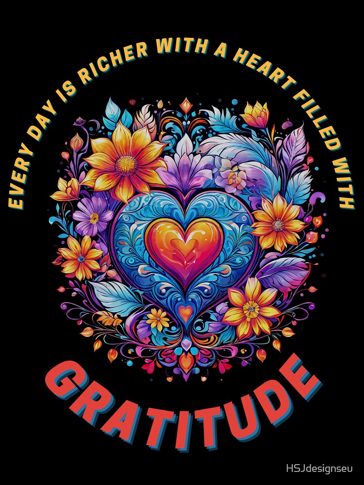 Heart full of Gratitude by HSJdesignseu