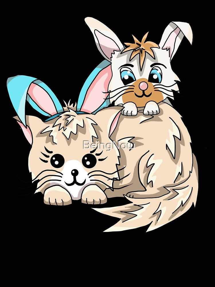 baby bunny friends by BeingNow