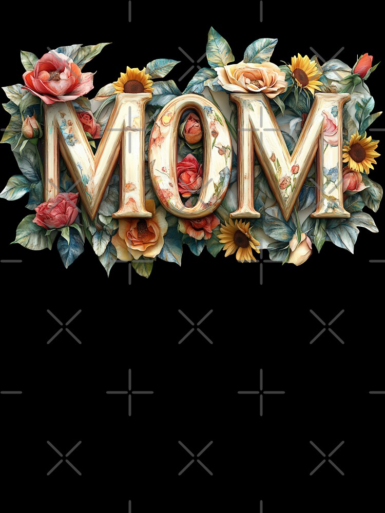 Mom Flowers Clip Art by ArtbyAnnushka