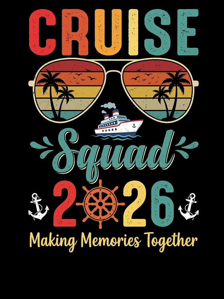 Sunset Cruise Squad 2026 Family Vacation by TeNovaStudio ⭐⭐⭐⭐⭐