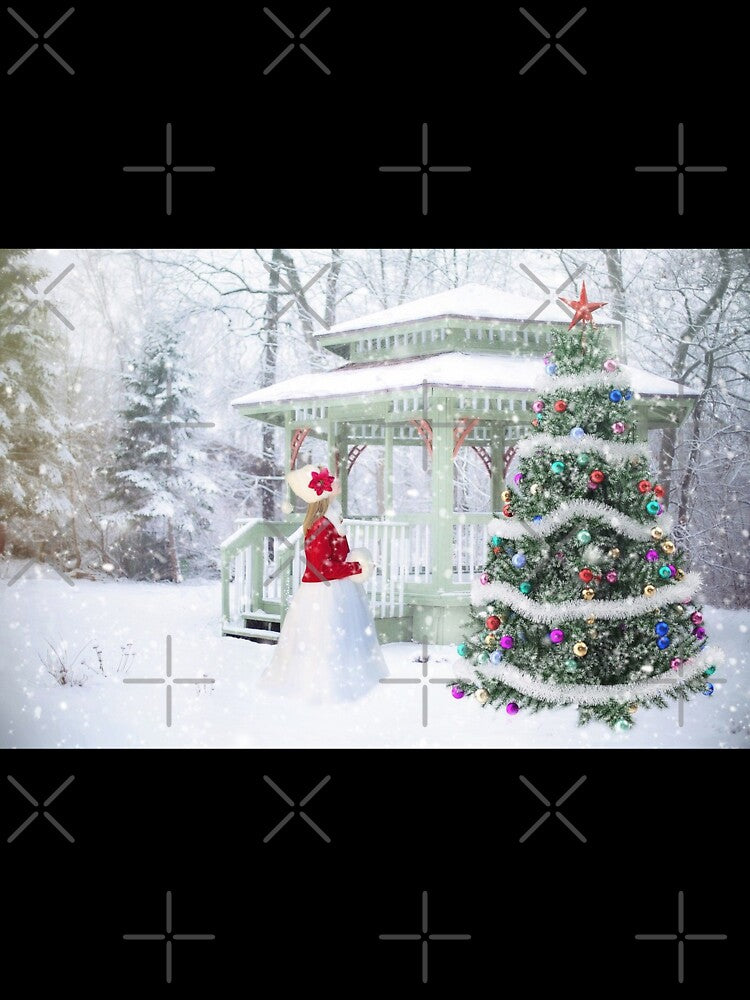Merry Snowing Christmas - Christmas Tree by Delandor
