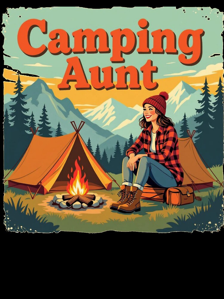 Cool camping aunt – off to the tent by ClairesGarden