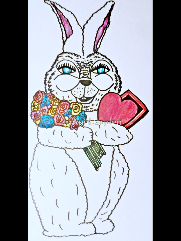VALENTINE BUNNY LOVE by JoAnnHayden