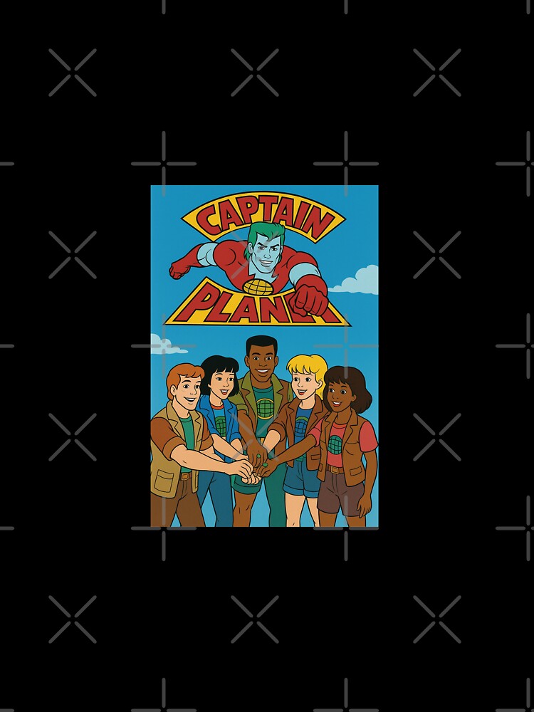 Captain Planet & the Planeteers by adriab