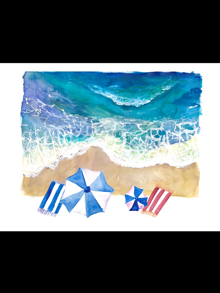 Ocean Spray Towels and Vacation Dreams by artshop77