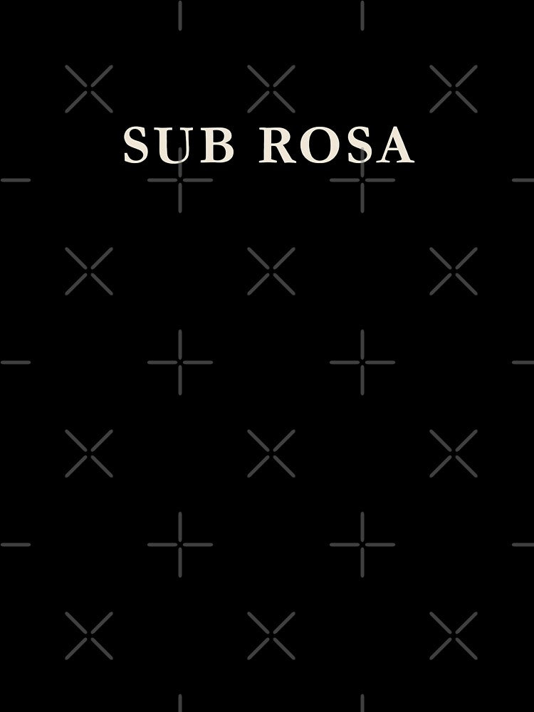 Sub Rosa Latin Dark Academia Gothic Text by semenol