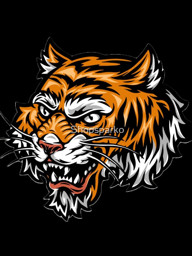 Angry Moments of Tiger by Shopsparko