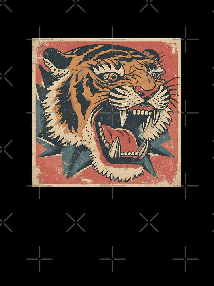 A VINTAGE JAPANESE TIGER by infinitearte