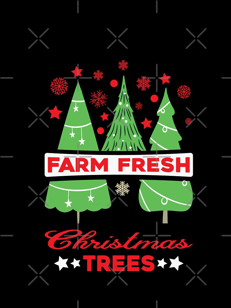 Farm Fresh Christmas Tree - Christmas Decor by Delandor