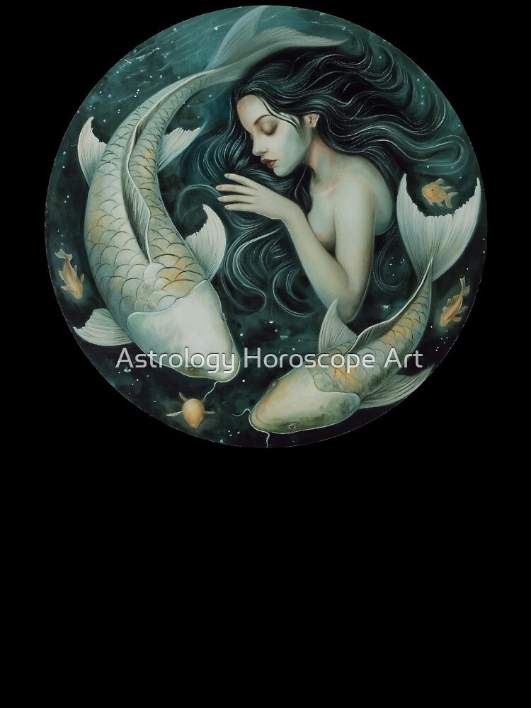 Pieces - February 19th, 2024 by Astrology Horoscope Art
