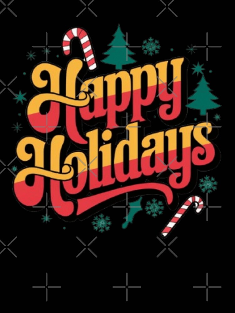 "Happy Holidays’ Festive Design by PrintBreeze