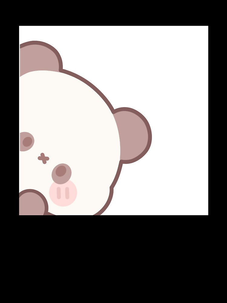Adorable Panda Sticker – Cute & Minimal Cartoon Style by ALNA05