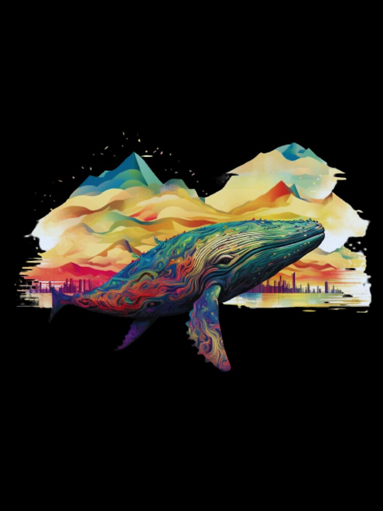 colored whale by MyOrb