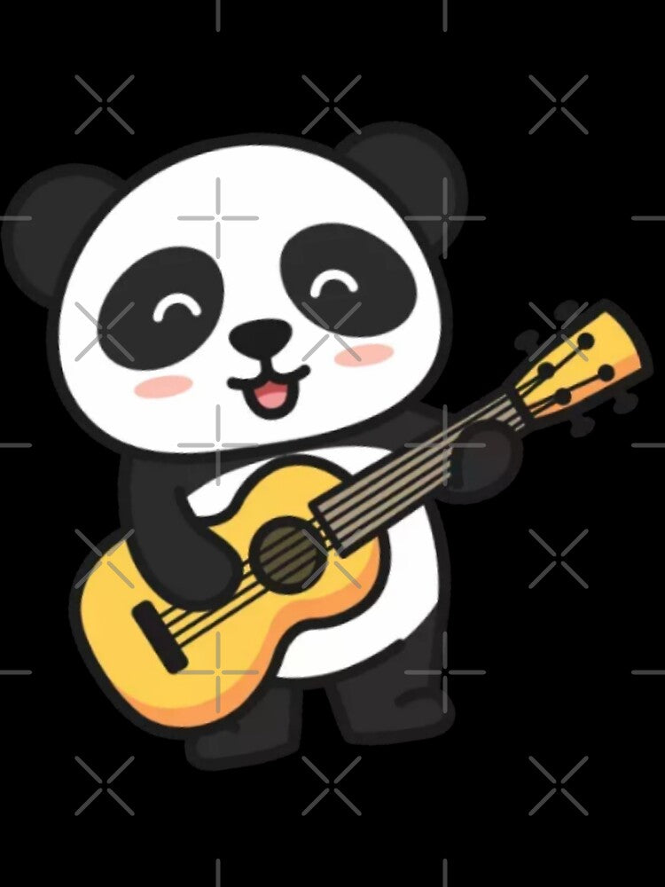 Guitarist Panda by Moni3572