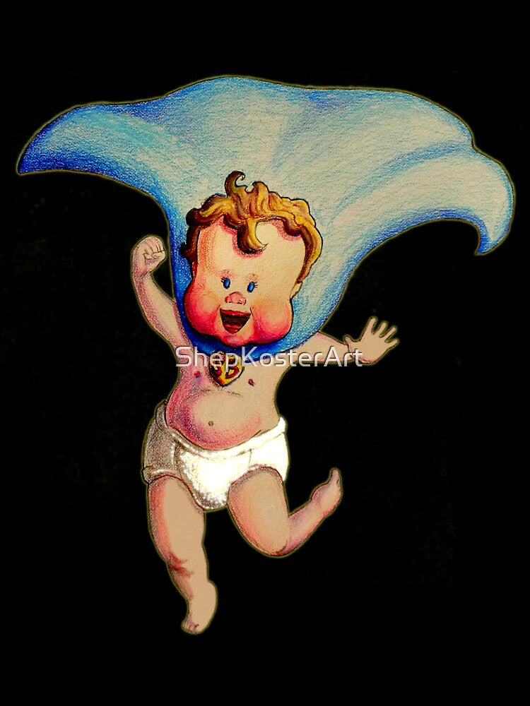 Super Baby Dancing Power by ShepKosterArt